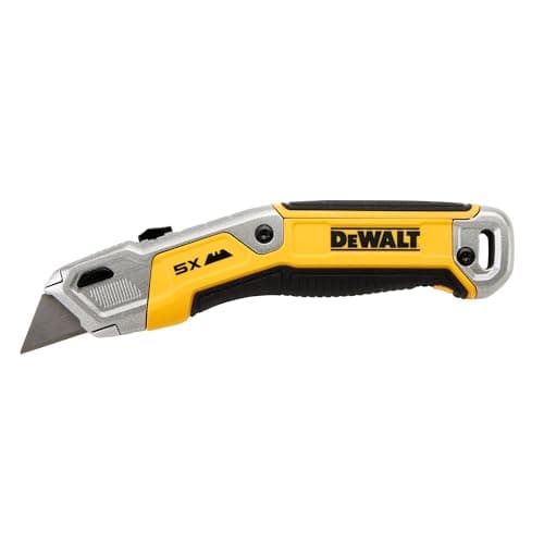 Cúter retráctil DeWALT con almacenamiento de navajas