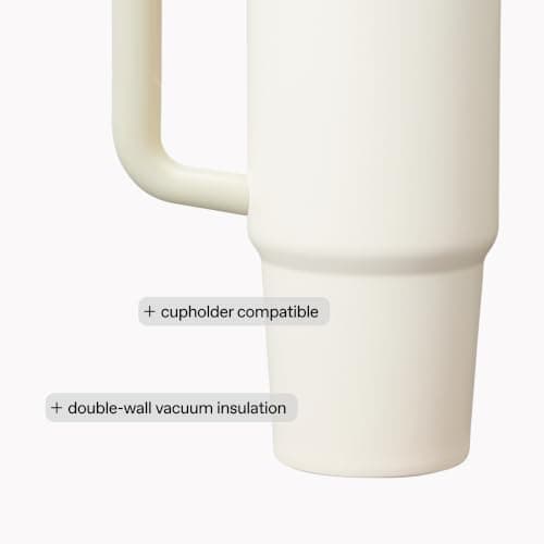 Miniatura de Vaso Térmico Stanley Quencher H2.0 de 40 oz con Asa y Popote - Marina Shine 7