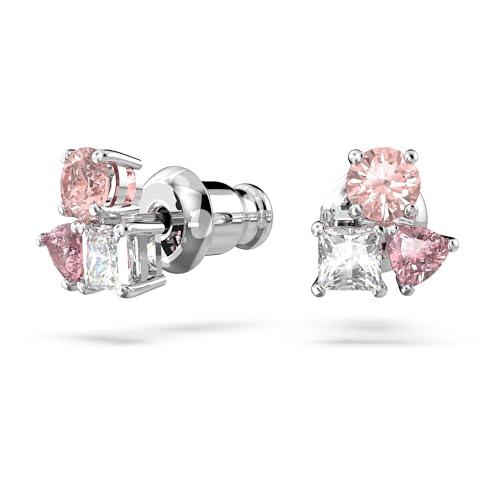 SWAROVSKI Attract earrings, Multicolored, Rhodium Finish thumbnail 2