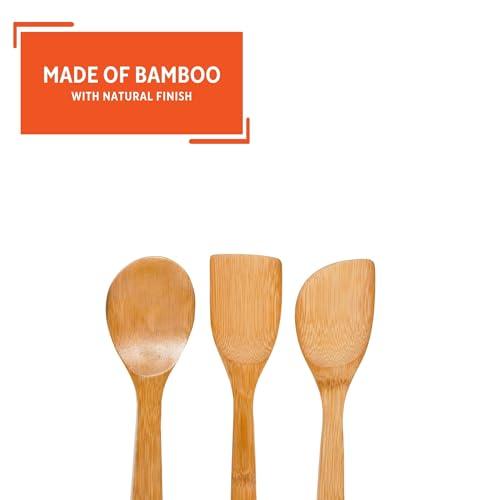 Juego de Utensilios de Bambú IMUSA USA para Cocina (3 Piezas)