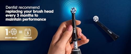 Miniatura de Cepillo Eléctrico Recargable Oral-B iO9 Genius, Pantalla, 7 Modos, Estuche, 4 Cabezales 20