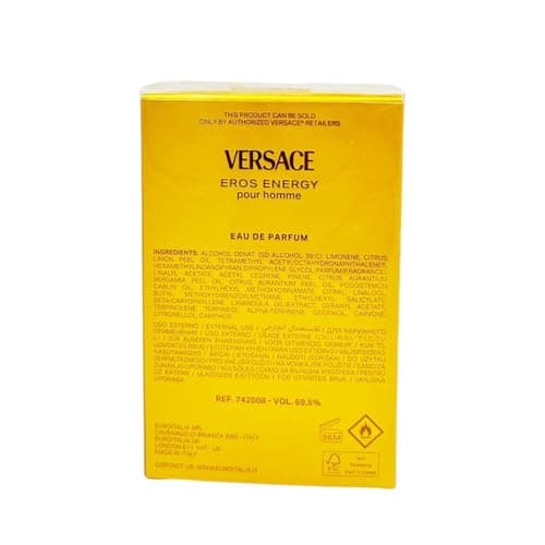 Perfume Versace Eros Energy para Hombre 3.4 oz EDP