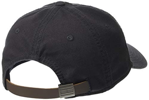 Tommy Hilfiger Men's Logo Dad Baseball Cap, Charcoal O/S thumbnail 2