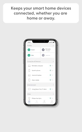 Miniatura de Sistema Wi-Fi Mesh Amazon eero 6+ - Cobertura Gigabit, 4,500 ft², 75+ Dispositivos (Paquete de 3) 4