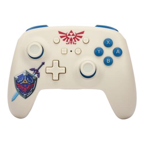 PowerA Wireless Controller for Nintendo Switch / Switch Lite / OLED Model - Legend of Zelda, Sworn Protector, Tears of the Kingdom, AA Battery Powered (Battery Included), Officiall