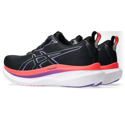 ASICS Men's GLIDERIDE MAX Running Shoe, 10, Black/Flash RED thumbnail 3