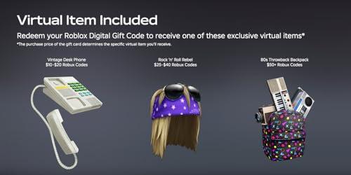 Roblox Digital Gift Card - 11,000 Robux [Includes Exclusive Virtual Item] [Digital Code] thumbnail 2