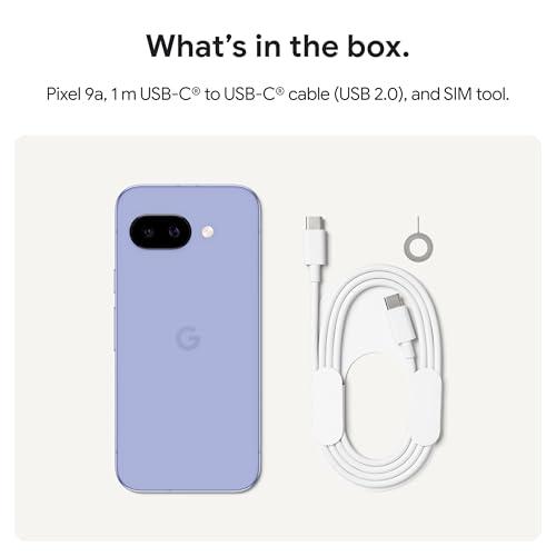 Google Pixel 9a con Gemini - Desbloqueado, Cámara Increíble y Seguridad Avanzada (128 GB, Porcelana)
