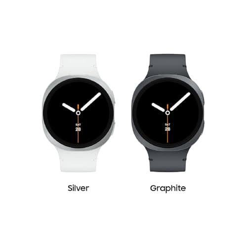 Samsung Galaxy Watch 8 40mm Bluetooth, Diseño Cushion, Coaching de Sueño y Energy Score, Grafito [Versión EE. UU., Garantía Exclusiva 2 Años]