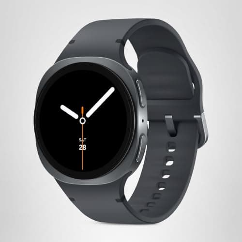 Samsung Galaxy Watch 8 40mm Bluetooth, Diseño Cushion, Coaching de Sueño y Energy Score, Grafito [Versión EE. UU., Garantía Exclusiva 2 Años]
