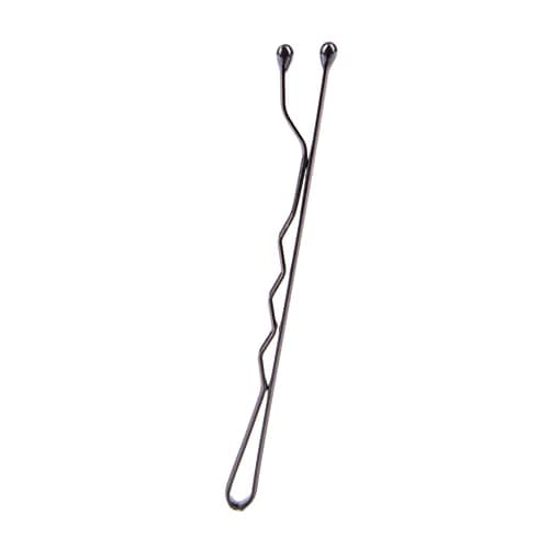 Miniatura de Amazon Basics No Slip Bobby Pins, 48 count, Black High, Gloss Bobby Pins for Pain Free, Comfortable, All-Day Styling and UpDos. For All Hair Types 4