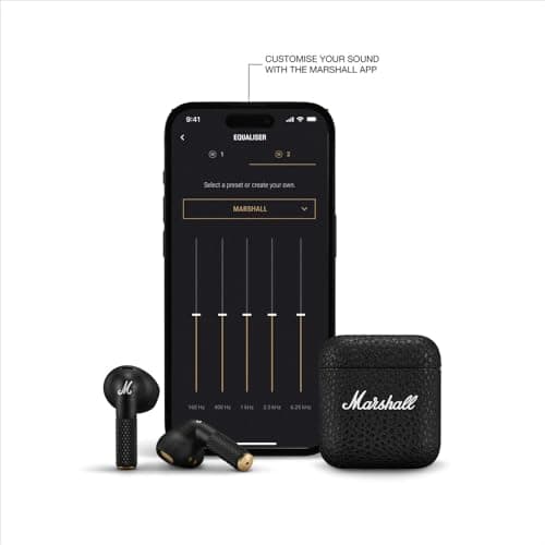 Marshall Minor IV True Wireless Earbuds - Black