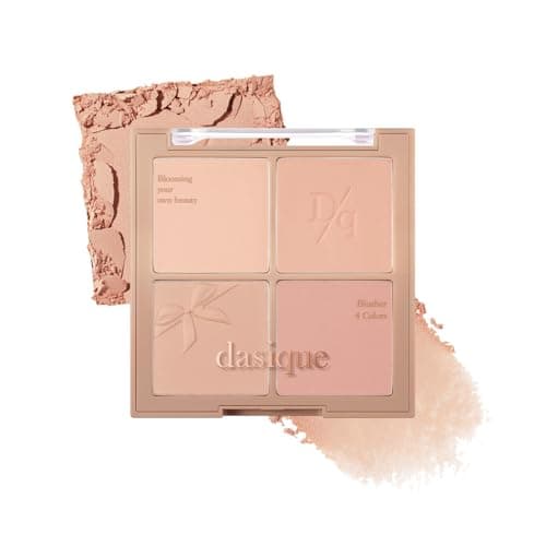 Dasique Blending Mood Cheek #10 Muted Nuts | 4 Blendable Shades