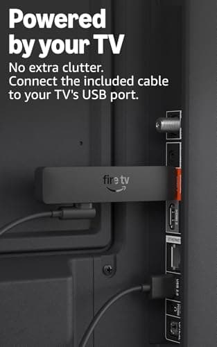 Amazon Fire TV Stick HD (newest model), free & live TV, Alexa Voice Remote, powered by the TV, effortless setup, find shows faster with Alexa+ thumbnail 3