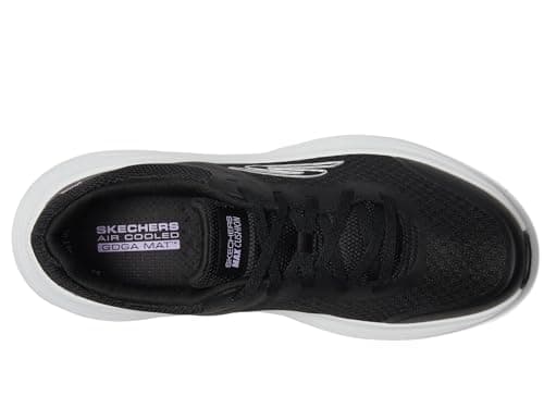Skechers Women's Max Cushioning Endeavour Canova Sneaker, Black/White, 9 thumbnail 3