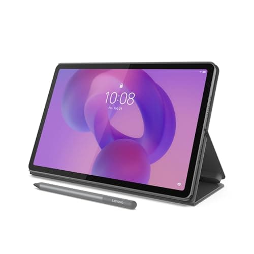 Lenovo Idea Tab - College Tablet - 11″ 2.5K IPS Touchscreen Display - 90Hz - MediaTek Dimensity 6300-4 GB Memory - 128 GB Storage - Integrated Arm Mali-G57 MC2 - Tab Pen and Folio 