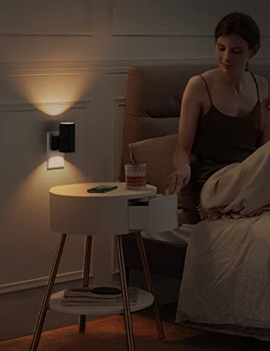 L LOHAS LED Night Light Plug in, Night Lights Plug into Wall, Soft White thumbnail 8