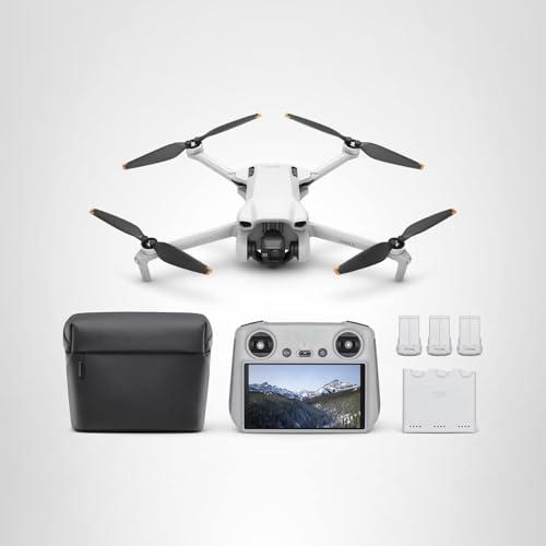 DJI Mini 3 Fly More Combo (DJI RC), Drones with Camera for Adults 4K, 3 Batteries for 114-min Flight Time, Vertical Shooting, 32800ft (10km) Video Transmission, Lightweight Mini Dr thumbnail 10