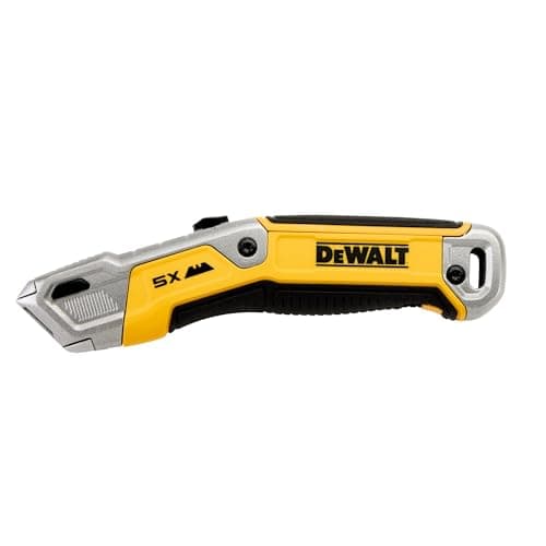 Cúter retráctil DeWALT con almacenamiento de navajas