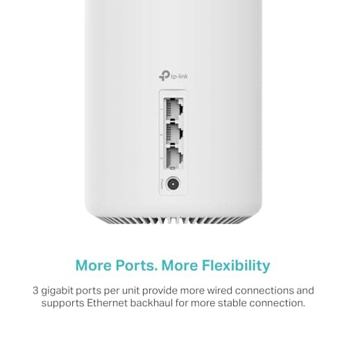 TP-Link Deco XE75 AXE5400 Tri-Band WiFi 6E System - Wi-Fi up to 7200 Sq.Ft, Engadget Rated Best for Most People, Replaces WiFi Router and Extender, AI-Driven New 6GHz Band, 3-Pack thumbnail 6
