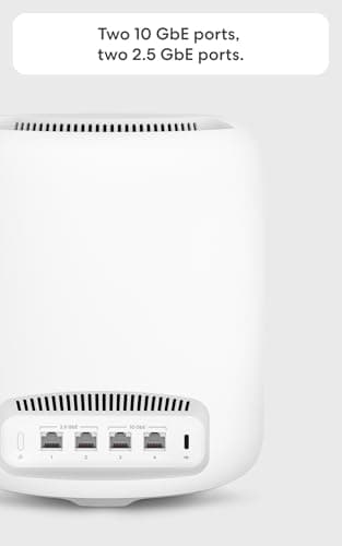Amazon eero Max 7 mesh wifi system (newest model) - Supports internet plans up to 10 Gbps, Coverage up to 10,000 sq. ft., Connect 750+ devices, 4-pack thumbnail 4