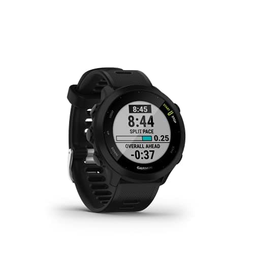 Garmin Forerunner 55 Negro: Reloj GPS para Correr con Entrenamientos Sugeridos y Larga Batería