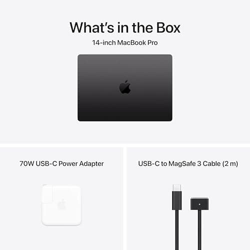 Apple 2026 MacBook Pro Laptop with Apple M5 Pro chip with 15-core CPU and 16-core GPU: Built for AI, 14.2-inch Liquid Retina XDR Display, 24GB Unified Memory, 2TB SSD, Wi-Fi 7; Spa thumbnail 6