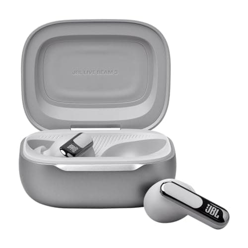 JBL Live Beam 3 - True wireless noise-cancelling stick-closed earbuds, 48Hrs total playback, Wireless Charging, 6 Mics for perfect calls, Multi-point connection, IP55 waterproof an thumbnail 6