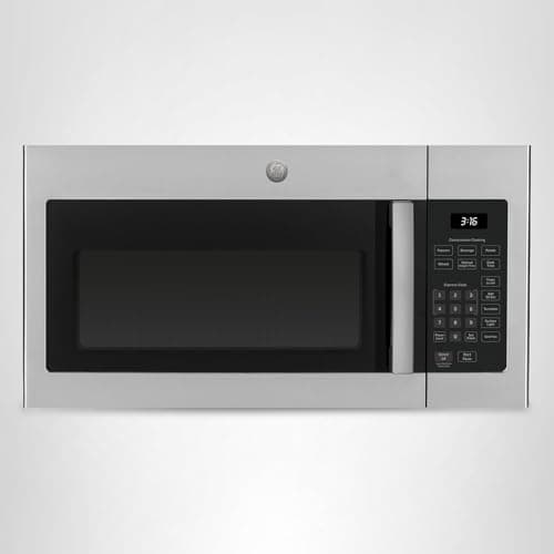 Horno de Microondas GE de 30" Sobre Estufa, 1.6 ft³, Acero Inoxidable
