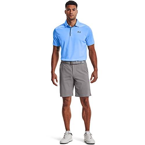 Miniatura de Polo Under Armour Tech Golf para Hombre, Azul Carolina (XG) 2
