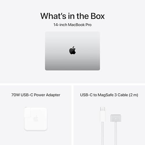 Miniatura de Apple MacBook Pro 2026 de 14.2 pulgadas con chip M5 Pro, 24GB RAM, 2TB SSD, Plata 6