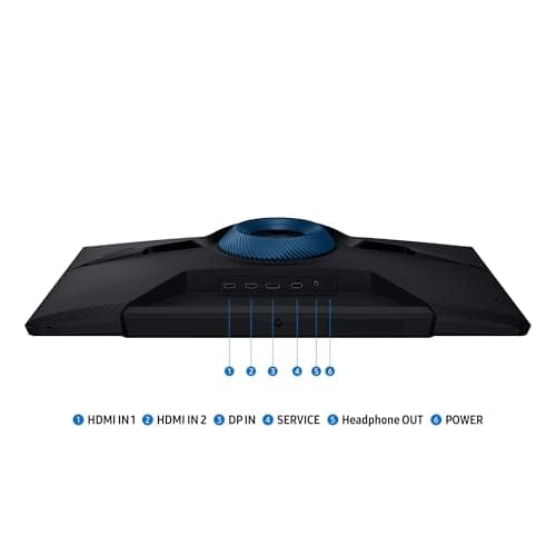 Samsung 27" Odyssey G5 (G51F) Gaming Monitor - QHD (1440P), 180Hz, 1ms, AMD FreeSync, HDR10, Height Adjustable Stand, Black Equalizer, Virtual Aim Point, Auto Source Switch+, LS27F thumbnail 8
