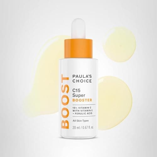 Paula's Choice BOOST C15 Super Booster, 15% Vitamin C Serum for Face, Face Serum with Vitamin E & Ferulic Acid for Discoloration & Glow, Fragrance-Free, 0.67 Fl Oz thumbnail 11