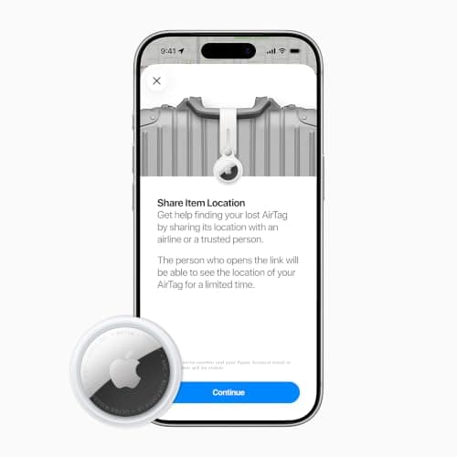 Apple AirTag (2da Gen) - Paquete de 4: Localizador de Objetos con Precisión Mejorada