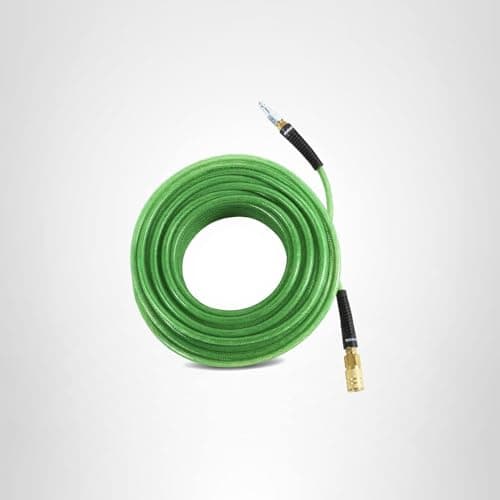 Metabo HPT Air Hose | 1/4-Inch x 100 Ft | Industrial Fittings | Professional Grade Polyurethane | 300 PSI | 115156M thumbnail 2