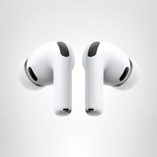 Apple AirPods Pro 3 Wireless Earbuds, Active Noise Cancellation, Live Translation, Heart Rate Sensing, Hearing Aid Feature, Bluetooth Headphones, Spatial Audio, High-Fidelity Sound