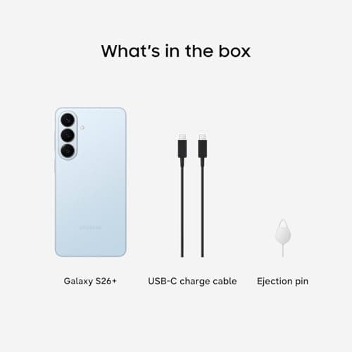 Samsung Galaxy S26+, Unlocked Android Smartphone, 256GB, Sky Blue thumbnail 11