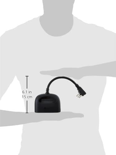 Kasa Apple HomeKit Outdoor Smart Plug, 2 Sockets, IP64 Weather Resistance for Outdoor String Lights, Compatible with Siri, Alexa & Google Home, Long Wi-Fi Range, 2.4G Wi-Fi Only, E thumbnail 5