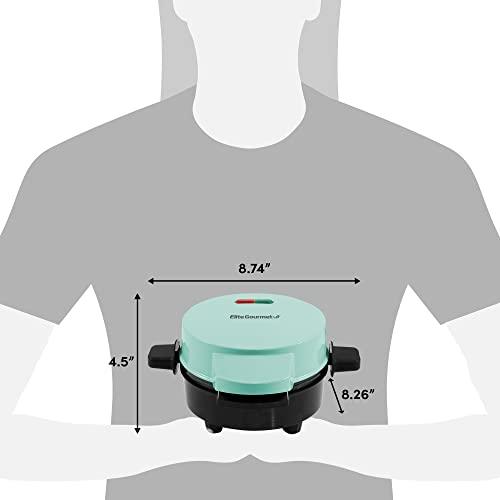 Waflera Antiadherente Elite Gourmet EWM380M para Waffles Rellenos y Gruesos - ¡Fácil de Limpiar!