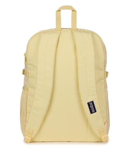 JanSport Main Campus Backpack - Travel or Work backpack w 15-Inch Laptop Sleeve and Dual Water Bottle Pockets, Rows Of Bows Natural/Lemon Ice thumbnail 3