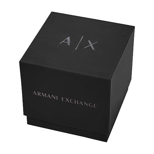 A|X Armani Exchange Chronograph Men's Watch, Blue Silicone Watches for Men thumbnail 6