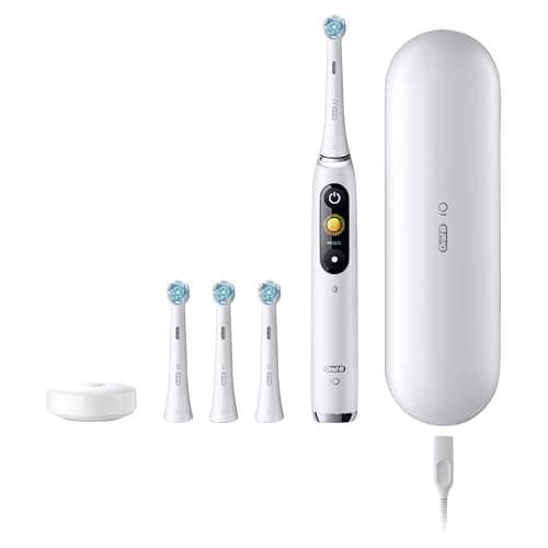 Miniatura de Cepillo Eléctrico Recargable Oral-B iO9 Genius, Pantalla, 7 Modos, Estuche, 4 Cabezales 12