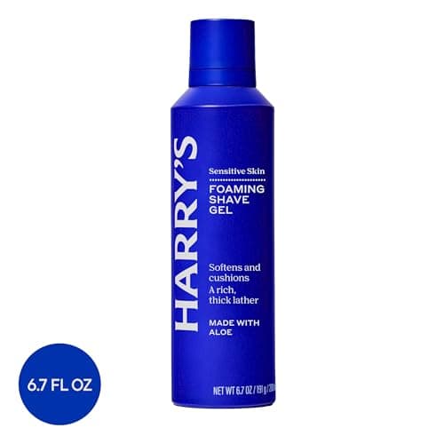 Harry's Gel de Afeitar en Espuma con Aloe (Paquete de 3 de 6.7 oz)