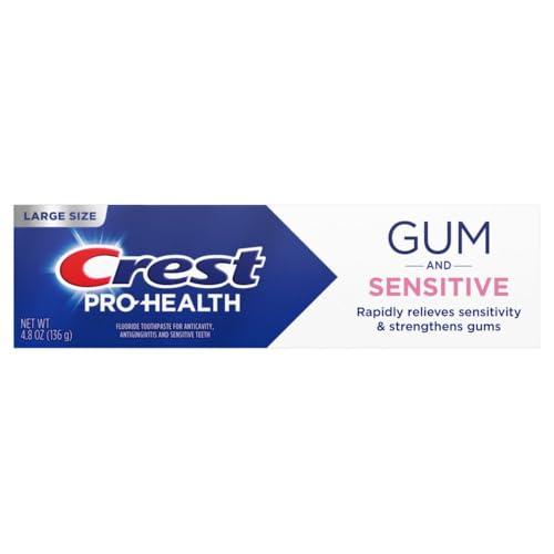Crest Pro-Health Sensitive and Gum All Day Protection Toothpaste 4.8 oz- Anti cavity, Antibacterial Fluoride , Clinically Proven, Sensitivity thumbnail 7