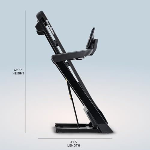 NordicTrack T Series 10 Treadmill with 10" Tilting Touchscreen and Compact Design thumbnail 6