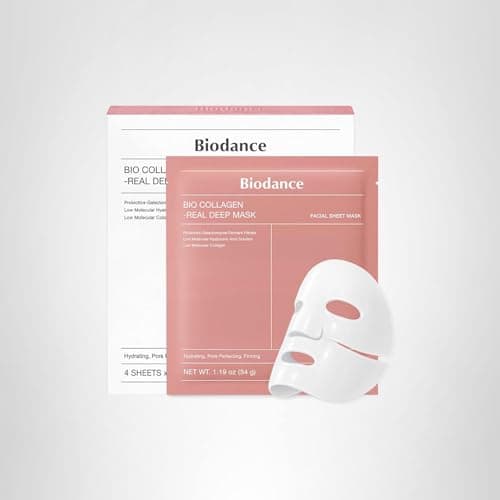 Mascarilla Facial BIODANCE Bio-Colágeno: Hidratación Nocturna, Piel Firme y Poros Minimizados (Skincare Coreano)