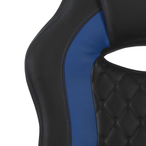 Aon Archeus Ergonomic Gaming Office Chair – High-Back Reclining PC Gaming Seat w/Lumbar Support, Flip-Up Arms & Padded Cushion – Racing-Style Gamer Chair – Black/Blue thumbnail 7