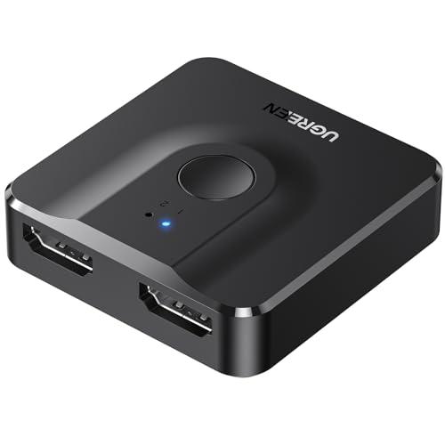 Switch HDMI UGREEN 4K@60Hz Bidireccional (2x1) para PS5, Xbox y Más