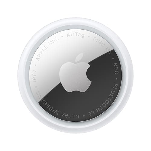Apple AirTag (2nd Generation): Tracker for Keychain, Wallet, and More; Locator with Sound; Simple One-Tap Setup with iPhone or iPad; Key Finder with up to 1.5X Precision Finding Ra