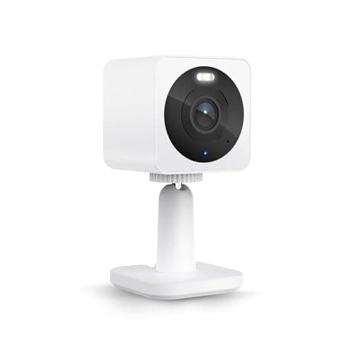 Wyze Cam OG Indoor/Outdoor 1080p Wi-Fi Smart Home Security Camera with Color Night Vision, Built-in Spotlight, Motion Detection, 2-Way Audio, Compatible with Alexa & Google, White,